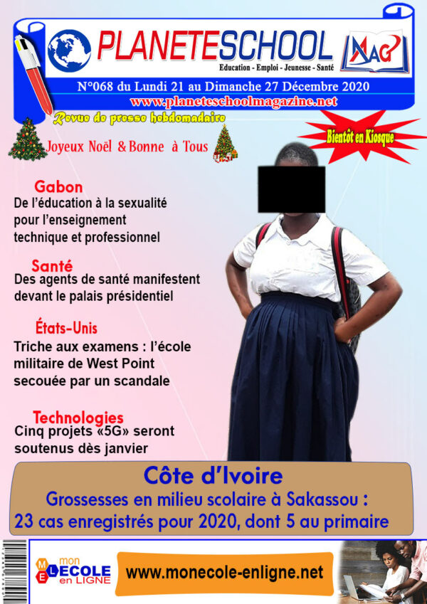 REVUE DE PRESSE N°68 DU 21 au 27-12-20