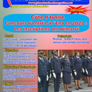REVUE DE PRESSE N°74 DU 08 au 14-02-21