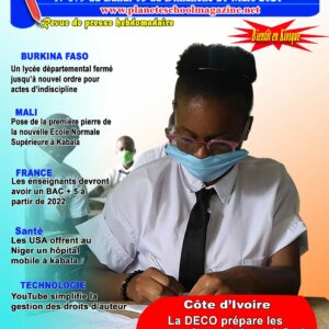 REVUE DE PRESSE N°79 DU 15 au 21-03-21