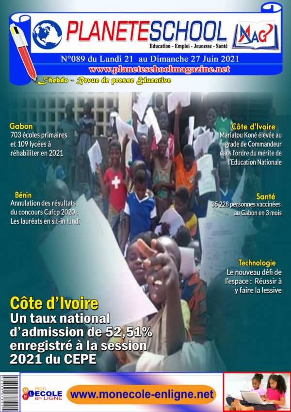REVUE DE PRESSE N°89 DU 21 au 27-06-21