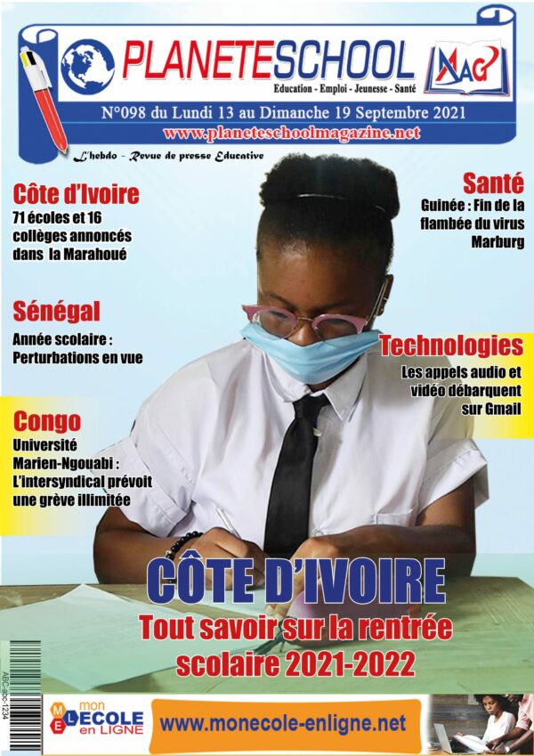 REVUE DE PRESSE N°98 DU 13 au 19-09-21