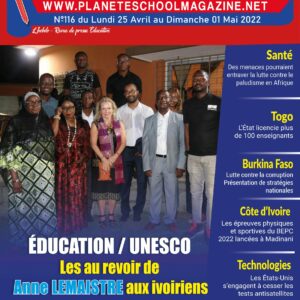 Côte d’Ivoire / La Revue De Presse Éducative De Côte D’ivoire Et D’ailleurs, n°116 Du Lundi 25 Avril Au Dimanche 01 Avril 2022