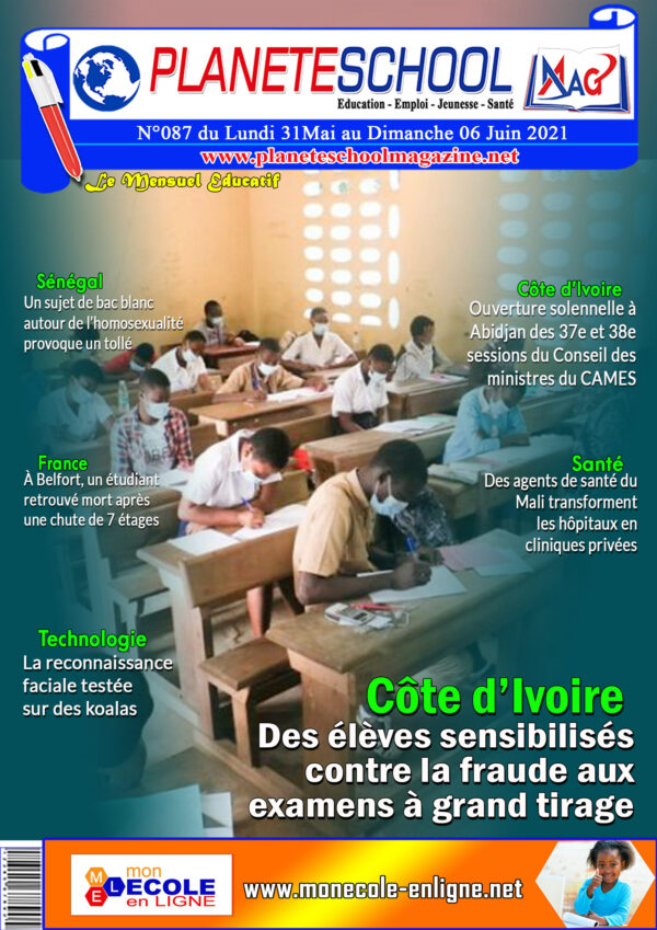REVUE DE PRESSE N°87 DU 31 au 06-06-21