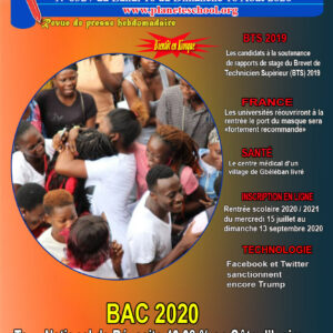REVUE DE PRESSE N°52 DU 10 au 16-08-20