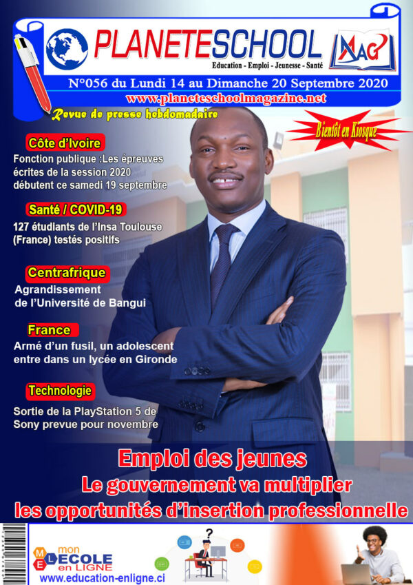 REVUE DE PRESSE N°56 DU 14 au 20-09-20